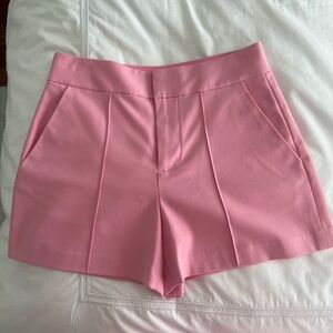Alice + Olivia Pink Mini Shorts